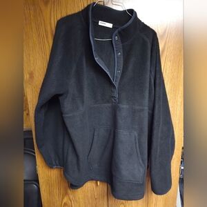 Women's Fleece 3/4 Button Neck Pullover